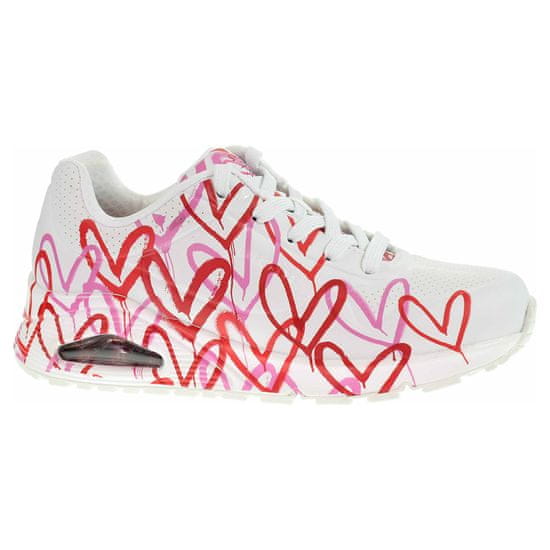 Skechers Uno - Spread The Love white-red-pink 37