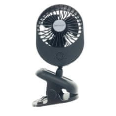 Northix Esperanza - USB-powered Mini fan with Table clamp 