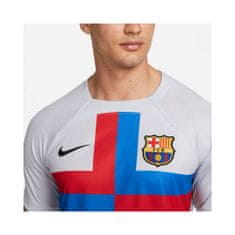 Nike Tričko na trenínk bílé L FC Barcelona Stadium 3RD
