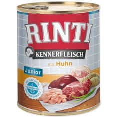 Finnern Konzerva RINTI Kennerfleisch Junior kuře, 800 g