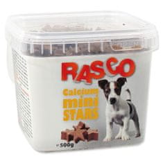 RASCO Pochoutka Dog mini hvězdičky kalciové 500 g