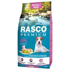 RASCO PREMIUM Granule Adult Mini kuře s rýží 1 kg