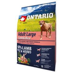 Ontario Dog Adult Large Lamb & Rice & Turkey 2.25 kg