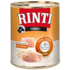 Finnern Konzerva RINTI Sensible kuře + rýže, 800 g