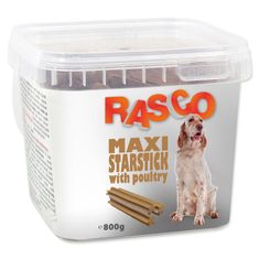 RASCO Pochoutka Dog hvězdy natural s drůbeží 700 g
