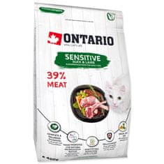 Ontario Cat Sensitive / Derma 0,4 kg