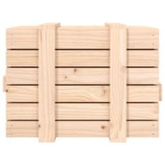 shumee Úložný box 58 x 40,5 x 42 cm masivní borové dřevo