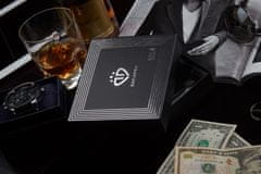 ZAGATTO Elegantní vertikální pánská kožená peněženka SLIM, černá, ochrana RFID, přírodní kůže, prostorná, kapsa na bankovky, karty, doklady, přihrádka na zip, stylové detaily, 12x9x1,5cm, ZG-055-BAR