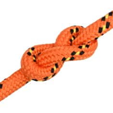 Vidaxl Lodní lano oranžové 16 mm 250 m polypropylen