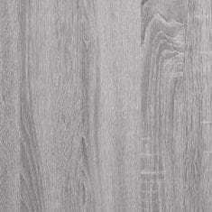 Vidaxl Nástěnná skříňka šedá sonoma 100x36,5x35 cm kompozitní dřevo