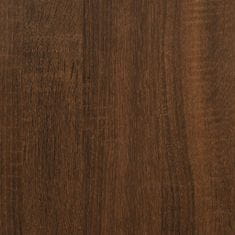 Vidaxl Koupelnová skříňka hnědý dub 30 x 30 x 190 cm kompozitní dřevo
