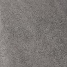 Greatstore Zátěžová deka s povlečením šedá 152 x 203 cm 11 kg textil
