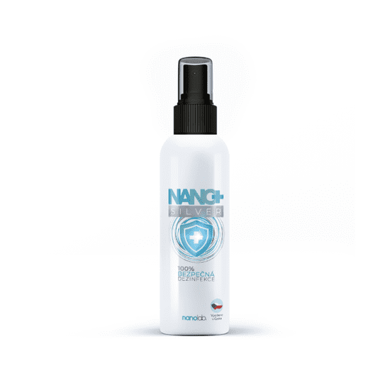Nanolab Dezinfekční sprej na ruce i předměty NANO+ Silver 100ml