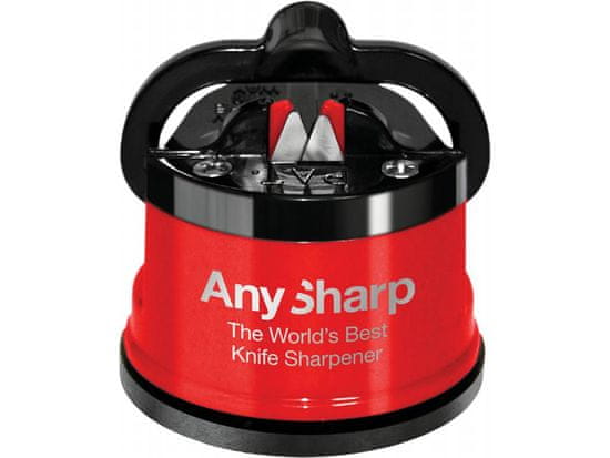 AnySharp Brousek na nože červený PRO, AnySharp