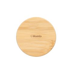 Homla Dóza | ERLE | sklo s bambusovým víkem | 0,6 l | ALL 992517 Homla