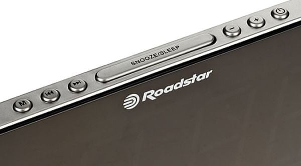 klasický radiobudík roadstar CLR-2615 duální budík sleep vestavěný reproduktor