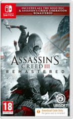 Ubisoft Assassin's Creed 3 + Liberation Remastered (CODE IN BOX) (SWITCH)