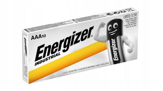 Energizer Baterie Industrial Pro AAA LR03 1.5 V 10 ks.