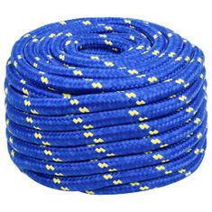 Greatstore Lodní lano modré 20 mm 100 m polypropylen