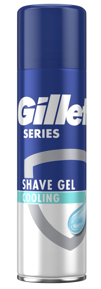 Gillette Series Chladivý Gel Na Holení S Eukalyptem, 200ml 