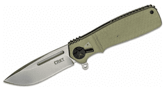 CRKT CR-K270GKP HOMEFRONT OD GREEN inovativní kapesní nůž 9 cm, zelená, hliník