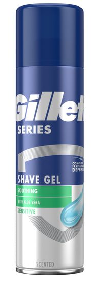 Gillette Series Gel na holení pro citlivou pokožku 200 ml