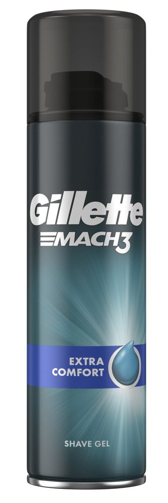 Levně Gillette Mach3 Extra Comfort Pánský Gel Na Holení 200 ml 