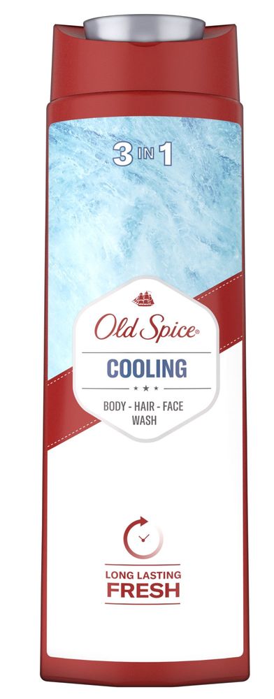 Levně Old Spice Cooling Sprchový Gel A Šampon Pro Muže 400ml