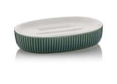 Kela Miska na mýdlo Ava keramika zelená