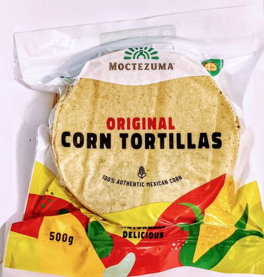 LaProve 10x Pravé mexické vegan tortilly s nixtamalem 500g 25-30 kusů