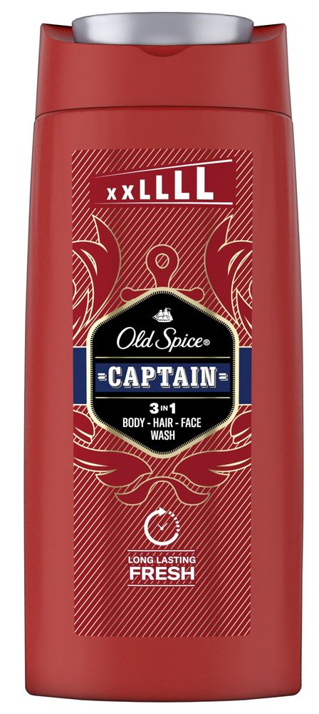 Levně Old Spice Captain Sprchový Gel A Šampon Pro Muže 675 ml