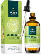 WoldoHealth® Vitamín K2 MK7 50ml