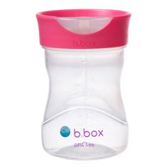 b.box dětský tréninkový kelímek na pití v malinové barvě 240 ml
