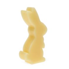 Homla UGIE Rabbit svíčka žlutá 15 cm
