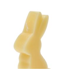 Homla UGIE Rabbit svíčka žlutá 15 cm