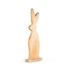 Homla Dekorativní dřevěný králík TOBY 55x20 cm