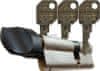 EVVA Bezpečnostní zámková vložka EVVA FPS 51/K51 (50/50) se 3mi klíči a knoflíkem