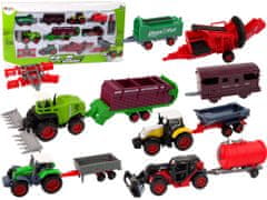 shumee Sada zemědělských vozidel Traktor 12 kusů Kov