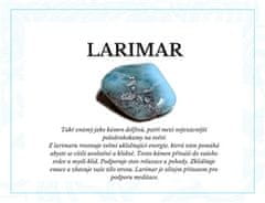 NUBIS Dámský stříbrný náramek s larimarem