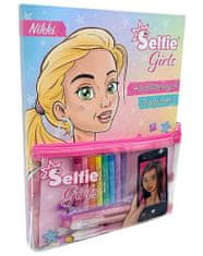 GADGET Kreativní sada Selfie girl s doplňky