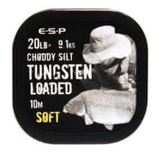 E.S.P ESP šňůrka Tungsten Loaded 10m 20lb 9,1kg Choody Silt Soft