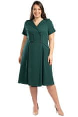 KARKO KATARZYNA šaty s límečkem zelené 46