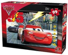 Disney Dětské puzzle Cars 99 dílků - Blesk McQueen 