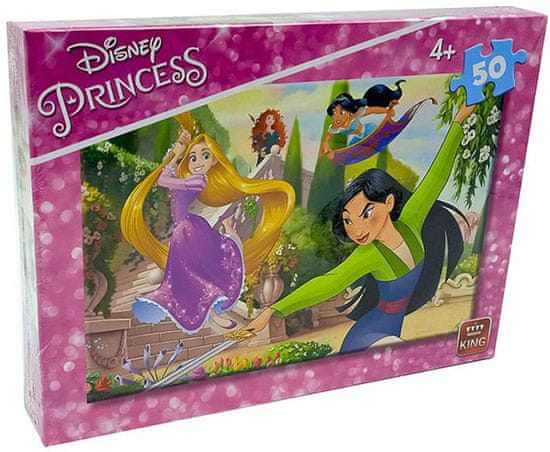 Disney Dětské puzzle Disney 50 dílků - Princezny
