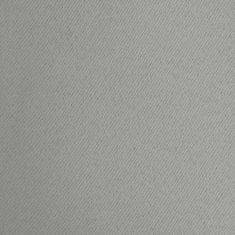 Zatemňovací závěs s řasící páskou - Logan, stříbrný 135 x 270 cm