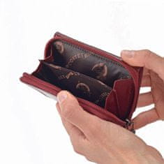 COSSET vínová dámská peněženka 4511 Komodo BO