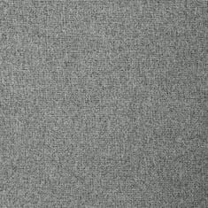 DESIGN 91 Přírodní dekorační závěs Lidia - šedá síťovina, 140 x 250 cm, ZA-410648