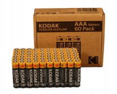 Kodak Baterie Xtralife Alkaline AAA LR3 60 ks.
