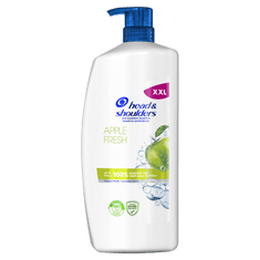 Head & Shoulders Apple Fresh Anti-Dandruff Shampoo, Up to 100% Dandruff Free, 900 ml