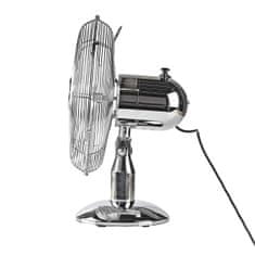 Northix Table Fan with 3 Speeds - Chrome 